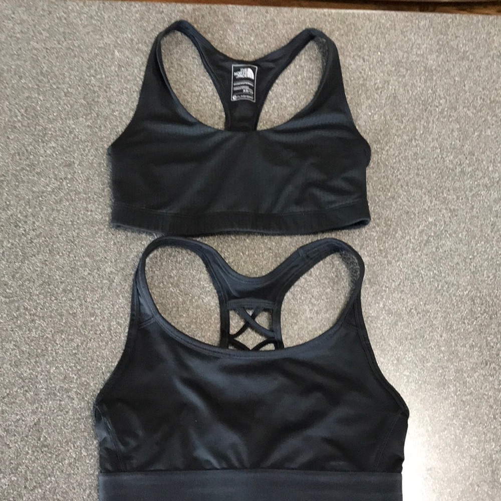 Sports bras- The Northface & Victoria Sport